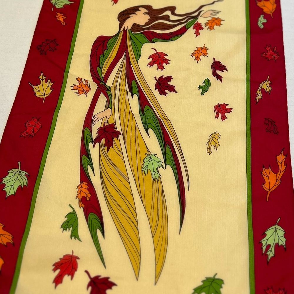 Whimsical Fall Scarf